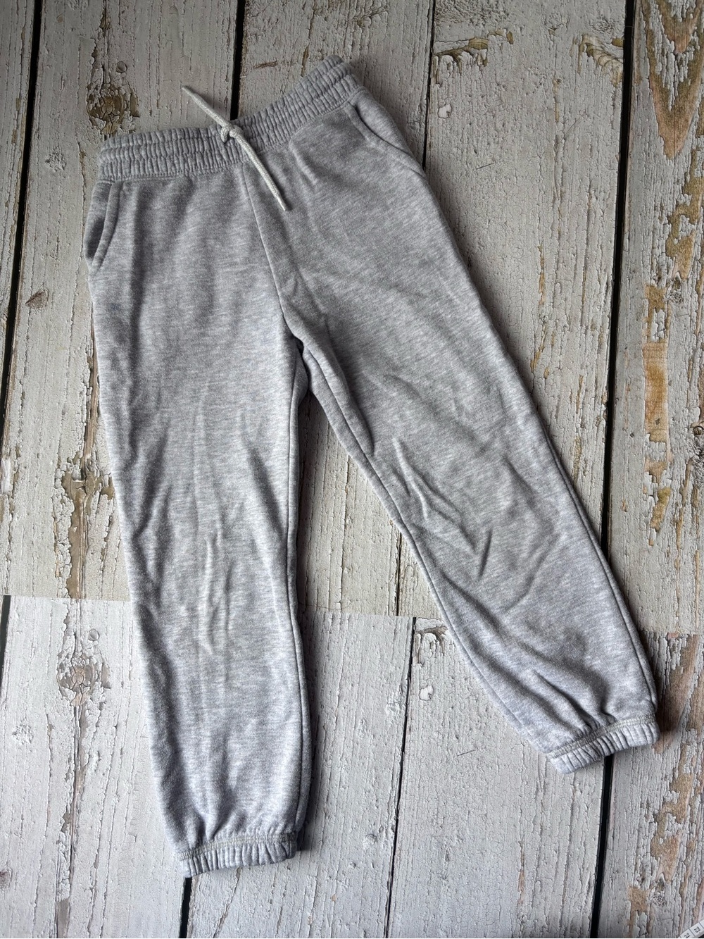 5/$25 Primark Light Gray Kids Sweatpants with Drawstring